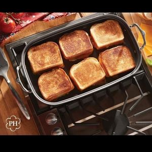 Princess House Culinario series healthy double Griddle